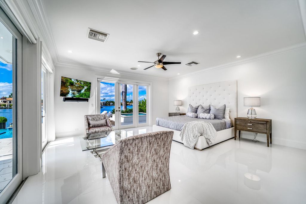 The Home in Fort Lauderdale is an amazing residence that has just been recently renovated with beautiful views from almost every room now available for sale. This home located at 1601 E Lake Dr, Fort Lauderdale, Florida