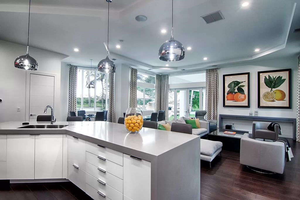 The Home in Wellington is an incredible contemporary estate in the prestigious community of Southfields now available for sale. This home located at 3580 Aiken Ct, Wellington, Florida