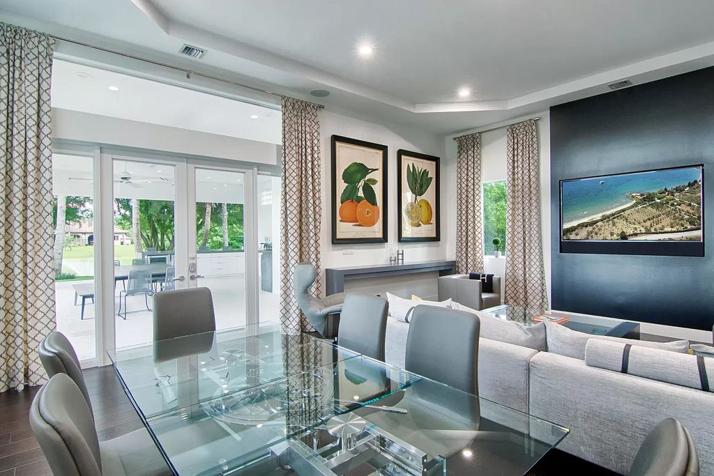 The Home in Wellington is an incredible contemporary estate in the prestigious community of Southfields now available for sale. This home located at 3580 Aiken Ct, Wellington, Florida