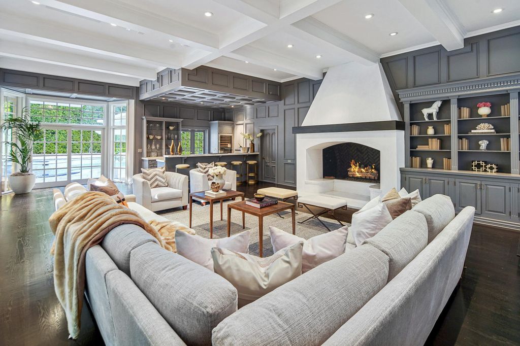 The Home in Los Angeles is a beautifully reimagined traditional home boasting grand scale and charming sophistication now available for sale. This home located at 11681 Moraga Ln, Los Angeles, California