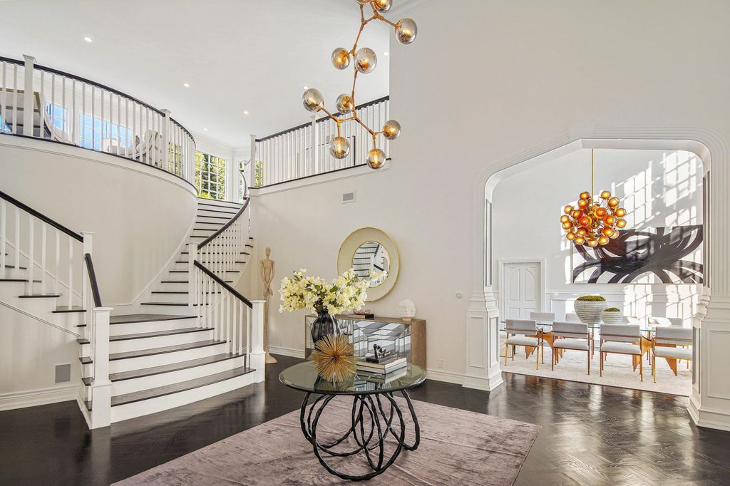 The Home in Los Angeles is a beautifully reimagined traditional home boasting grand scale and charming sophistication now available for sale. This home located at 11681 Moraga Ln, Los Angeles, California