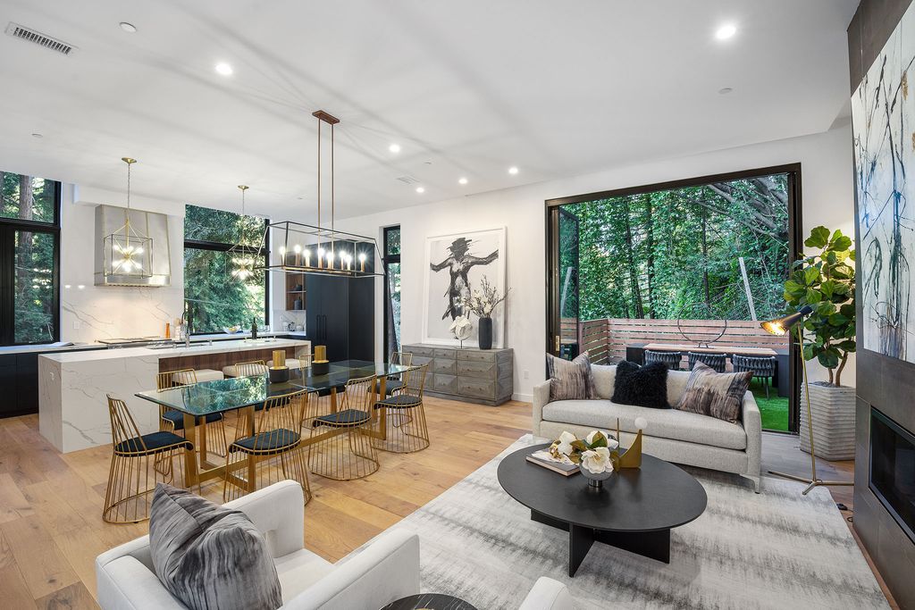 The Home in Mill Valley is a Brand new construction designed by renowned architect firm Richardson Pribuss highlights everything there is to love now available for sale. This home located at 5 Tartan Rd, Mill Valley, California
