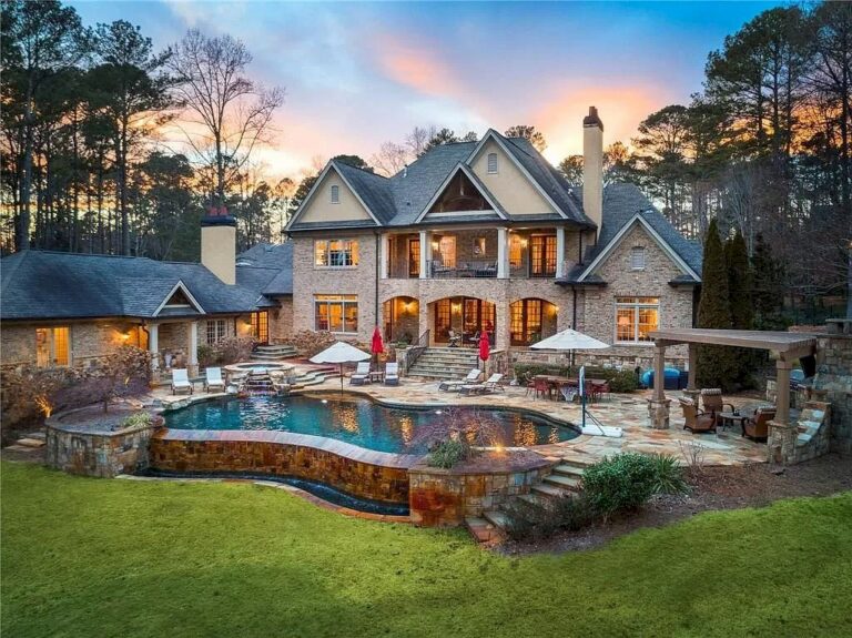 Coveted Home in Georgia of Unmatched Construction and Thoughtful Design Listed at $3,250,000