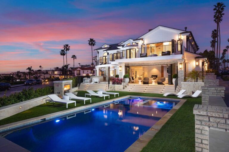 Entirely Reimagined Corona del Mar Architectural Home with Sweeping Ocean View for Sale at $25,995,000
