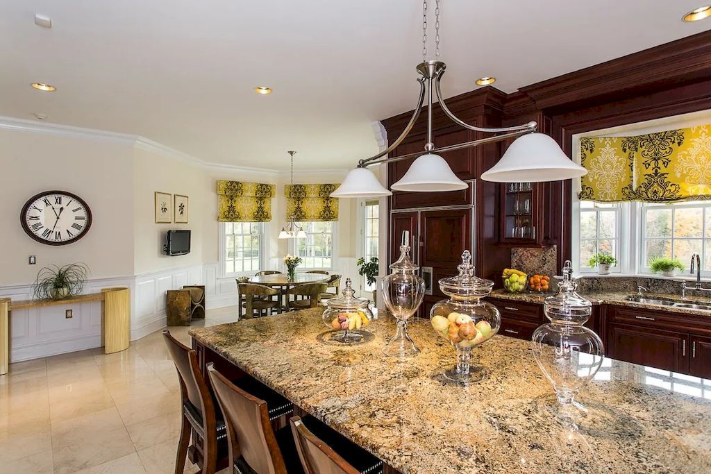 The Home in New Jersey is a thoughtfully crafted, luxurious home providing ultimate spaces for seamless living and entertaining now available for sale.