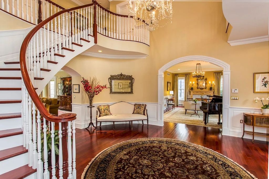 The Home in New Jersey is a thoughtfully crafted, luxurious home providing ultimate spaces for seamless living and entertaining now available for sale.