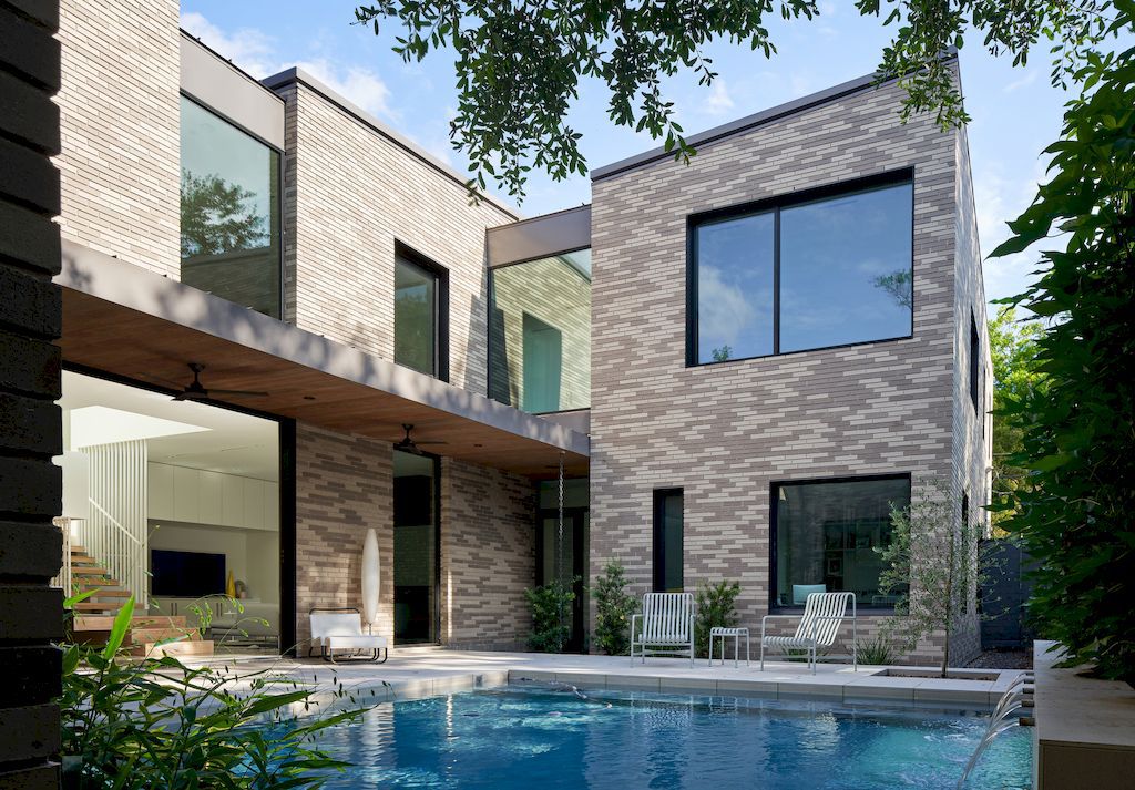 Greenbriar Residence,  Elegant series of stones by CONTENT Architecture