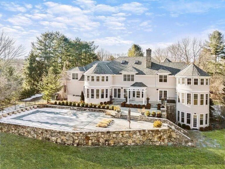 Impressive Shingle and Stone Residence in Massachusetts Listed at $6,900,000