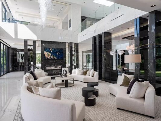 Inside A Breathtaking Intracoastal Waterfront Mansion in Lake Worth