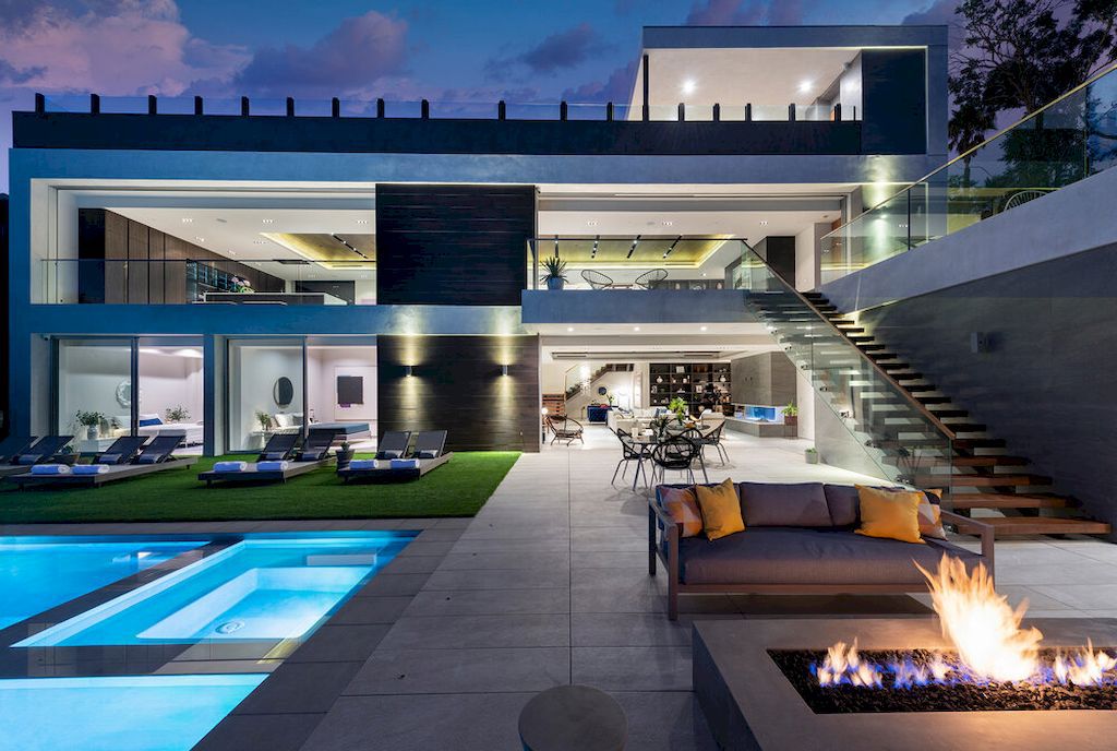 Luxury Modern House Los Tilos in Los Angeles by Whipple Russell 3