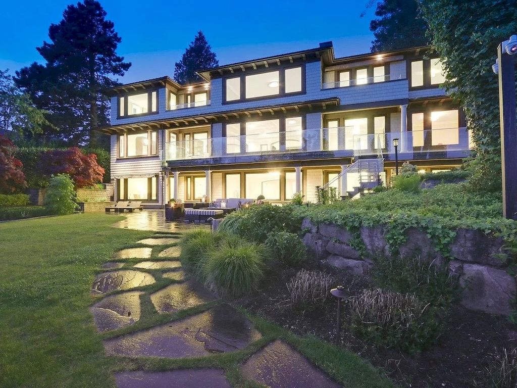 The House in White Rock is designed by renowned architect Bill Daniels  with exceptional quality & the finest workmanship, now available for sale. This home located at 13720 Marine Dr, White Rock, BC V4B 1A4, Canada