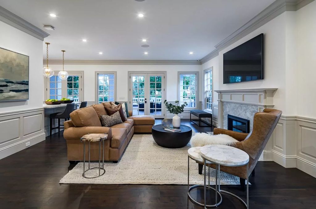 The Home in Atherton is an American Colonial masterpiece with high-end appointments have been expertly renovated to provide for a modern Silicon Valley lifestyle now available for sale. This home located at 303 Atherton Ave, Atherton, California