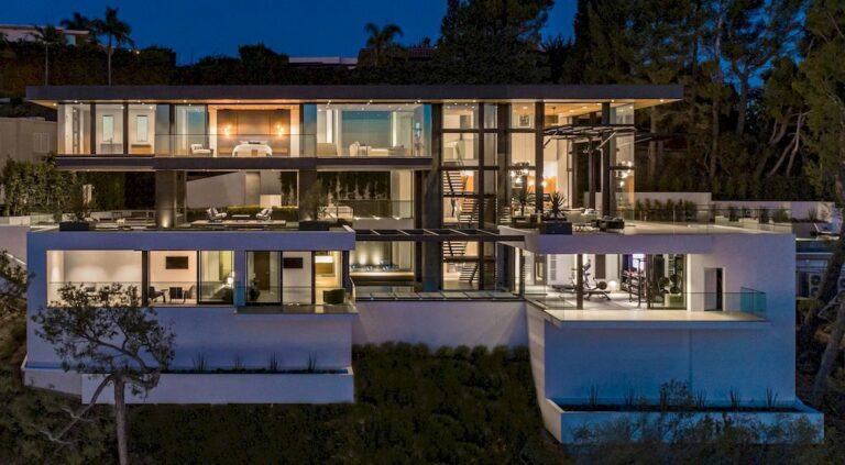 Spectacular Project Skylark House in Los Angeles by McClean Design