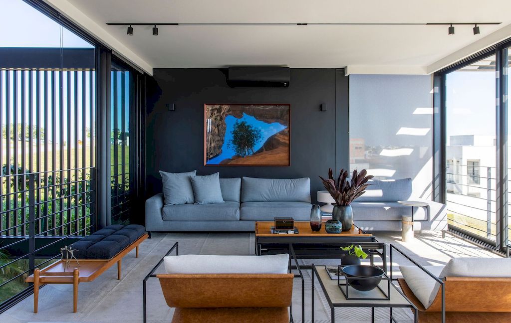 Stunning three storey project H House in Brazil by Sonne Müller Arquitetos