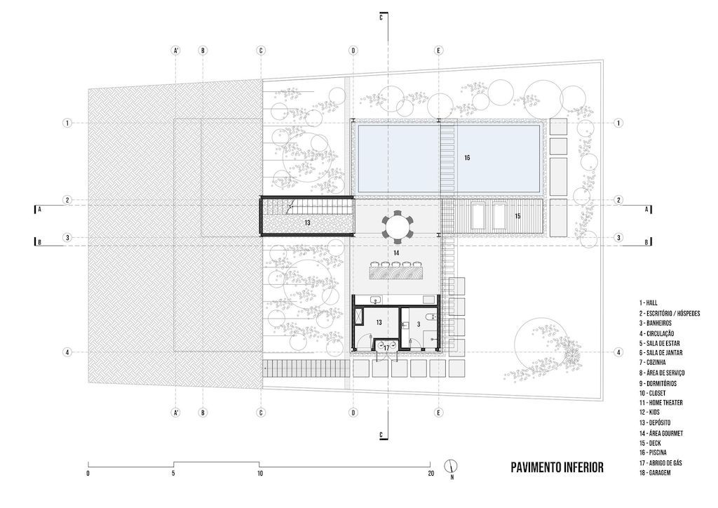 Stunning three storey project H House in Brazil by Sonne Müller Arquitetos