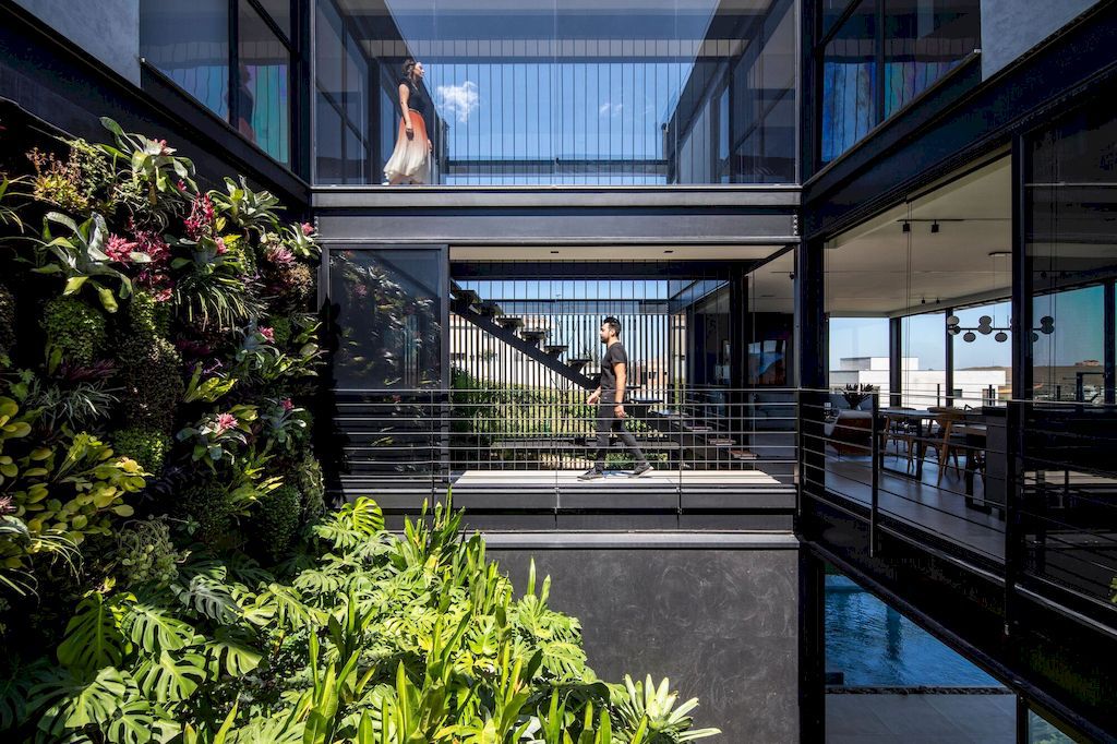 Stunning three storey project H House in Brazil by Sonne Müller Arquitetos