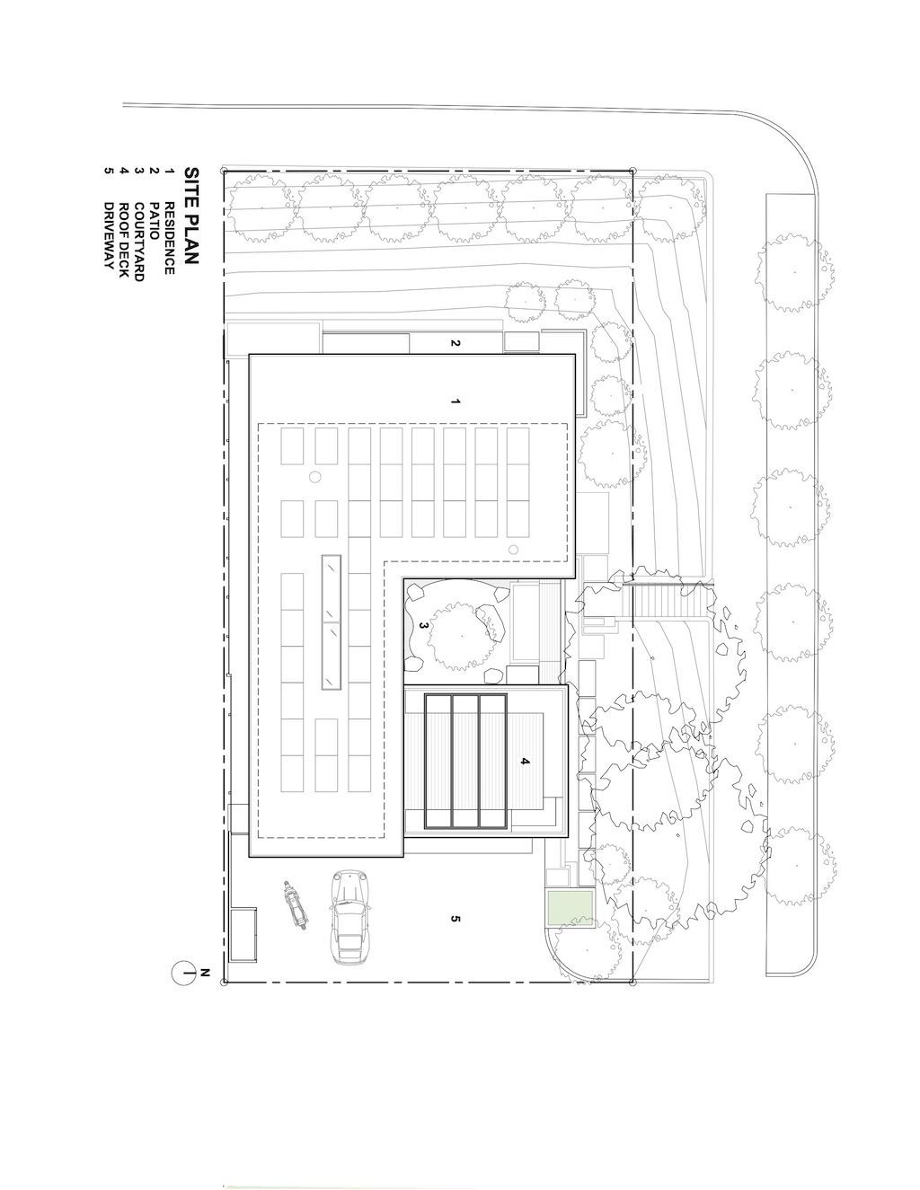 The Perch House with Verdant Courtyard in Seattle by Chadbourne + Doss