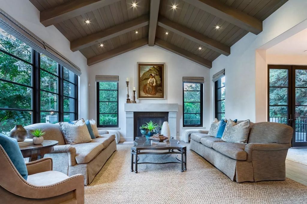 The Atherton Home is a spectacular estate set on an intimate setting built with high-end appointments and finishes now available for sale. This home located at 147 Patricia Dr, Atherton, California