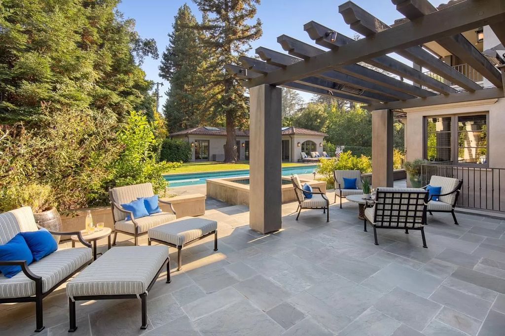 The Atherton Home is a spectacular estate set on an intimate setting built with high-end appointments and finishes now available for sale. This home located at 147 Patricia Dr, Atherton, California