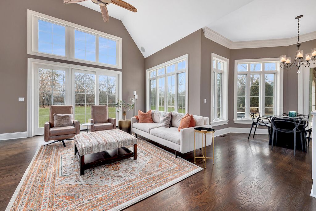 The Home in Illinois is a luxurious gated home with great attention to detail throughout now available for sale. This home located at 403 Fox Trail Ln, Oak Brook, Illinois; offering 06 bedrooms and 08 bathrooms with 11,161 square feet of living spaces.