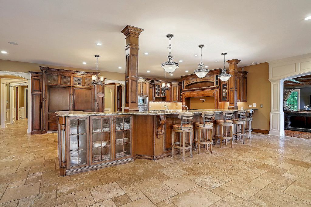 The Home in Illinois is a luxurious home sit on a completely private resort like setting now available for sale. This home located at 20105 Alison Trl, Mokena, Illinois; offering 07 bedrooms and 17 bathrooms with 30,000 square feet of living spaces. 