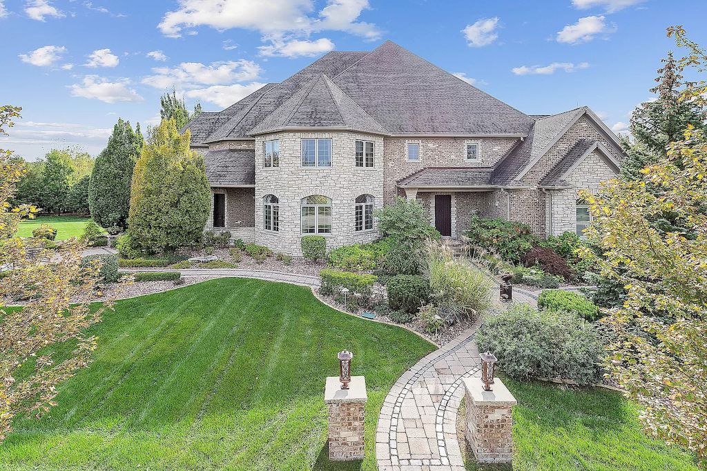 The Home in Illinois is a luxurious home sit on a completely private resort like setting now available for sale. This home located at 20105 Alison Trl, Mokena, Illinois; offering 07 bedrooms and 17 bathrooms with 30,000 square feet of living spaces. 