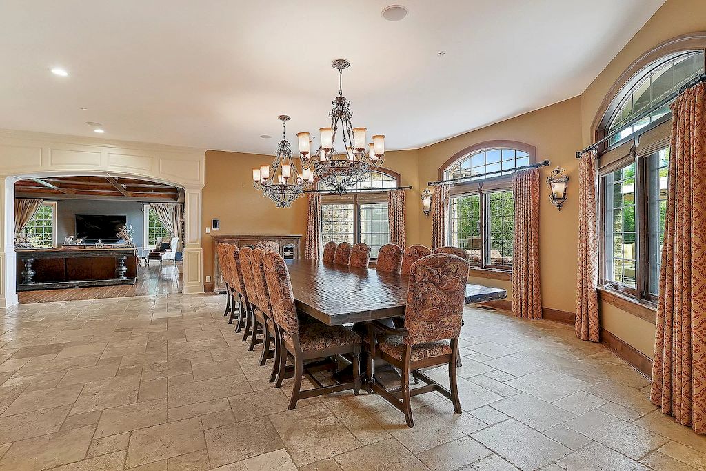 The Home in Illinois is a luxurious home sit on a completely private resort like setting now available for sale. This home located at 20105 Alison Trl, Mokena, Illinois; offering 07 bedrooms and 17 bathrooms with 30,000 square feet of living spaces. 