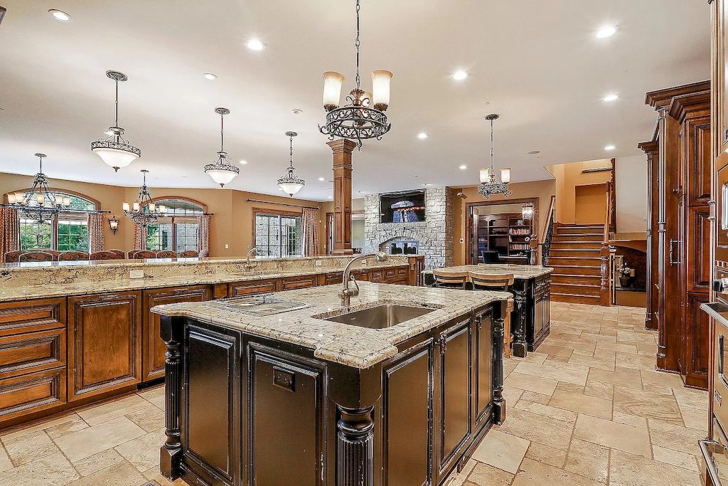 The Home in Illinois is a luxurious home sit on a completely private resort like setting now available for sale. This home located at 20105 Alison Trl, Mokena, Illinois; offering 07 bedrooms and 17 bathrooms with 30,000 square feet of living spaces. 