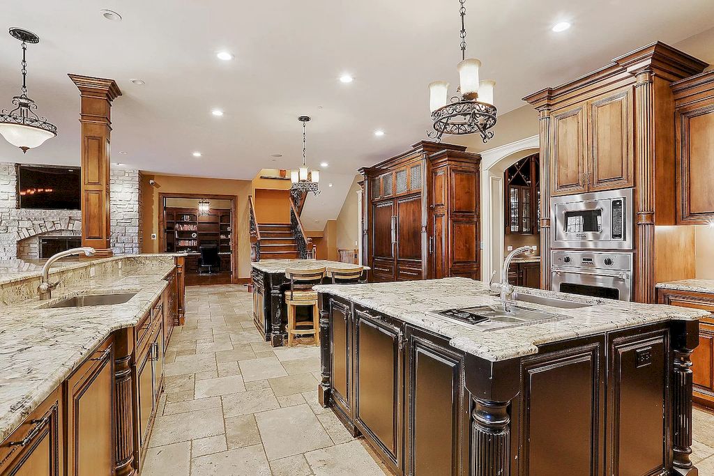 The Home in Illinois is a luxurious home sit on a completely private resort like setting now available for sale. This home located at 20105 Alison Trl, Mokena, Illinois; offering 07 bedrooms and 17 bathrooms with 30,000 square feet of living spaces. 