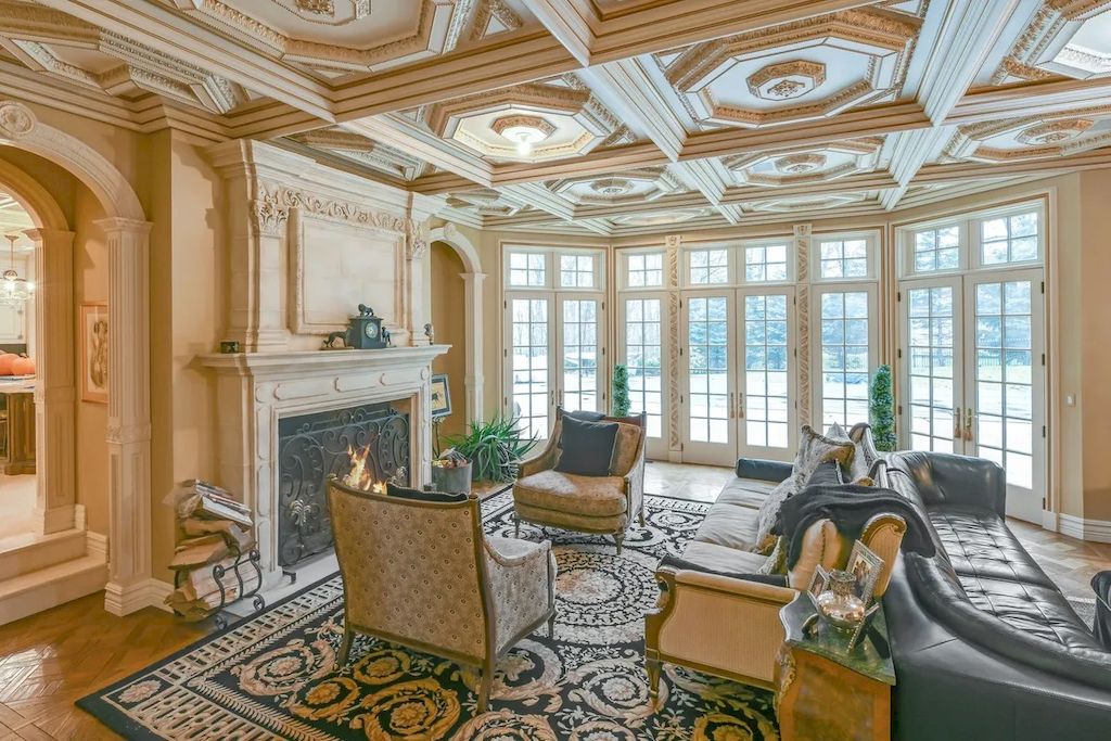 The Home in New Jersey is a luxurious home located in a quiet cul-de-sac now available for sale. This home located at 36 Sleepy Hollow Rd, Upper Saddle River, New Jersey; offering 05 bedrooms and 07 bathrooms.