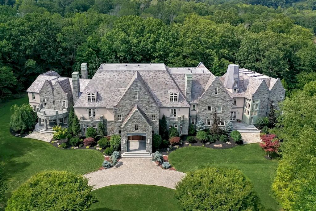 The Home in New Jersey is a luxurious home featuring elegance and exquisiteness throughout now available for sale. This home located at 24-1 Douglass Ave, Bernardsville, New Jersey; offering 08 bedrooms and 14 bathrooms with 17,800 square feet of living spaces.