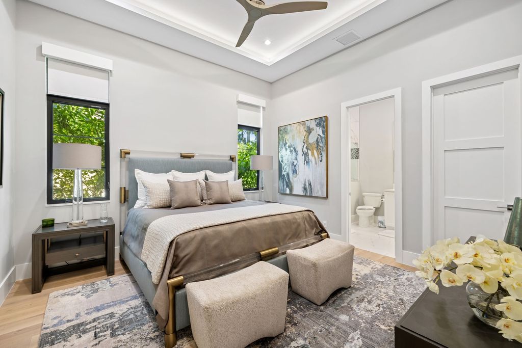 The Home in Naples is a newly built open concept home located in the highly desirable Moorings neighborhood now available for sale. This house located at 3300 Crayton Rd, Naples, Florida