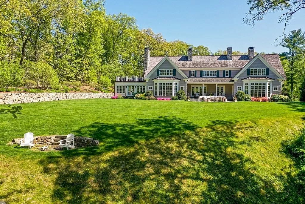 The Home in Massachusetts is a luxurious home commanding breathtaking greenway, water and woodland views now available for sale. This home located at 76 Robin Rd, Weston, Massachusetts; offering 05 bedrooms and 09 bathrooms with 8,809 square feet of living spaces.