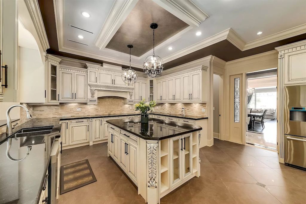 The Home in Richmond is superbly built with top-of-the-line materials and craftsmanship, now available for sale. This home located at 6500 Chatsworth Rd, Richmond, BC V7C 3S3, Canada