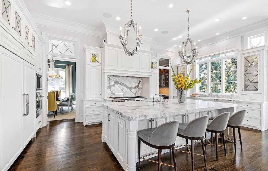The Home in North Carolina is a luxurious home with classic design and impeccable detailing now available for sale. This home located at 2029 Giovanni Ct, Cary, North Carolina; offering 06 bedrooms and 09 bathrooms with 12,846 square feet of living spaces. 
