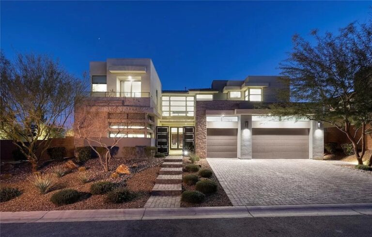 This $3,825,000 exceptional Home in Nevada has an abundance of natural light
