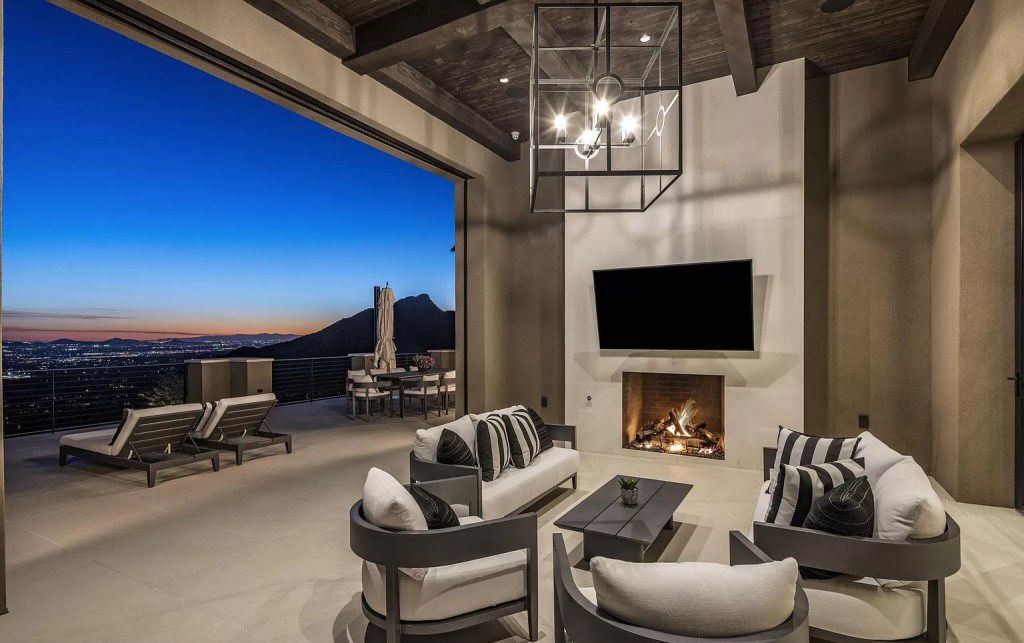 This Ultra Luxurious Modern European style Estate in Arizona sells for $14,500,000