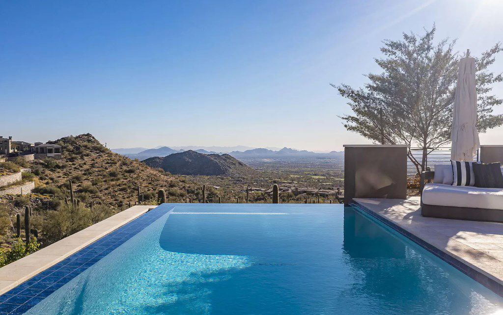 This Ultra Luxurious Modern European style Estate in Arizona sells for $14,500,000