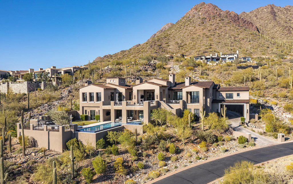 This Ultra Luxurious Modern European style Estate in Arizona sells for $14,500,000