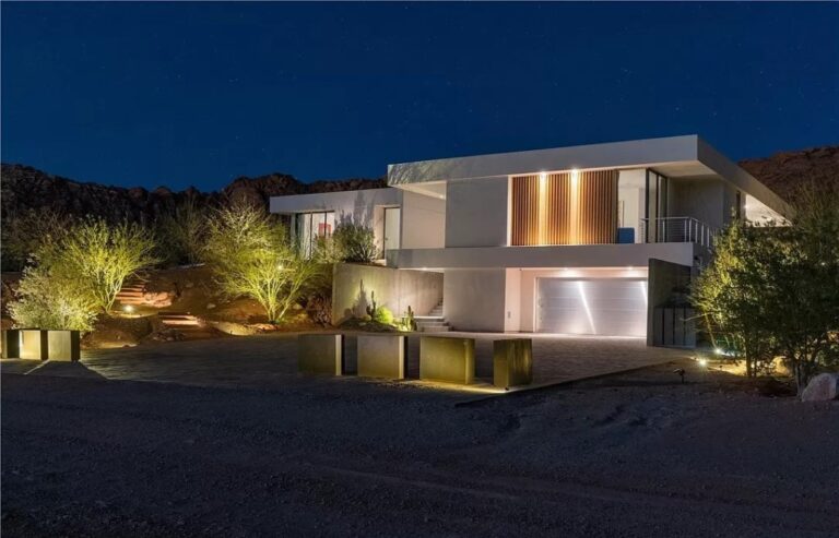 This minimalist and modern Estate in Nevada hits the Market for $5,475,000