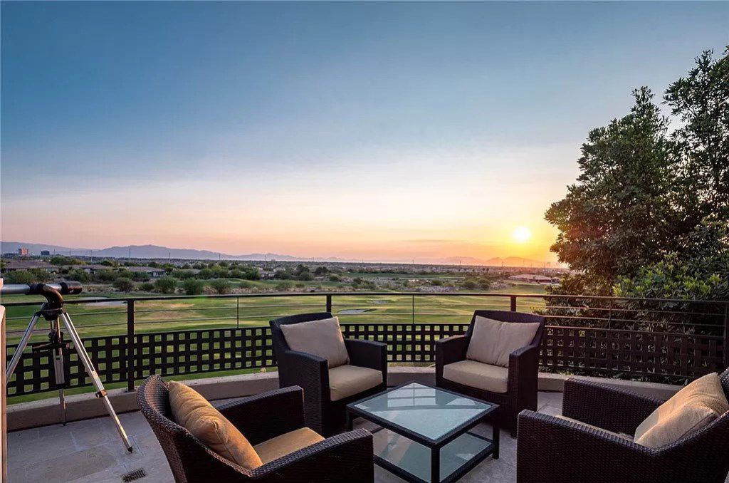 Elegance Residence in Nevada sells for $12,250,000 with outstanding views of the surrounding landscape