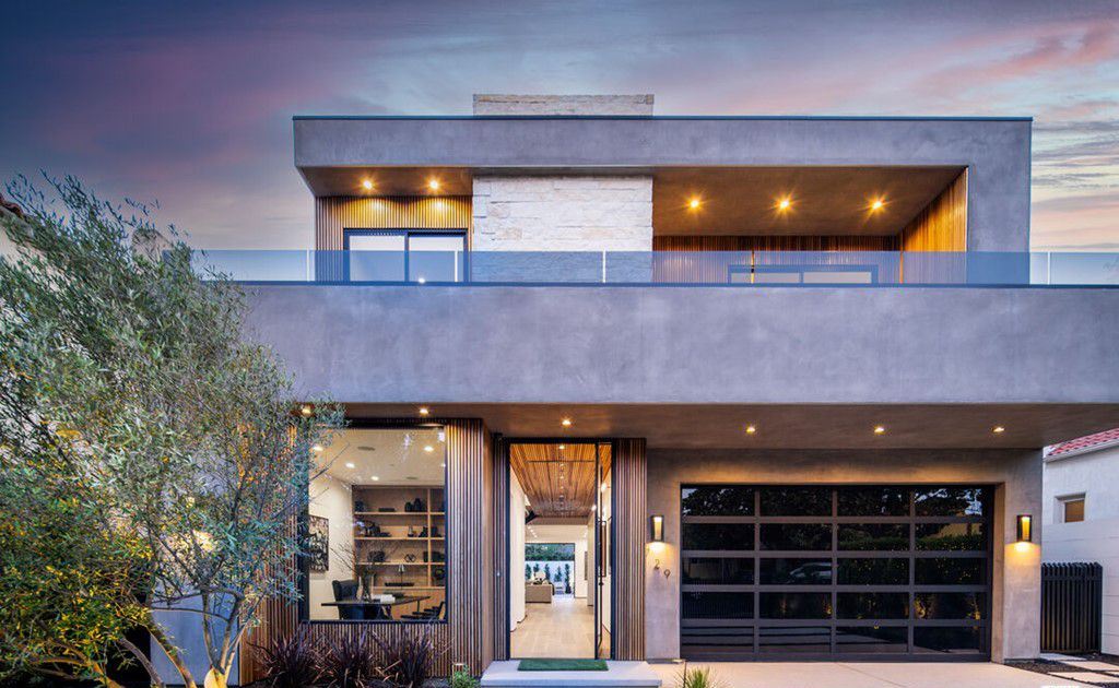 The Beverly Grove Home is a brand new Los Angeles residence with stunning architectural design now available for sale. This home located at 729 N La Jolla Ave, Los Angeles, California