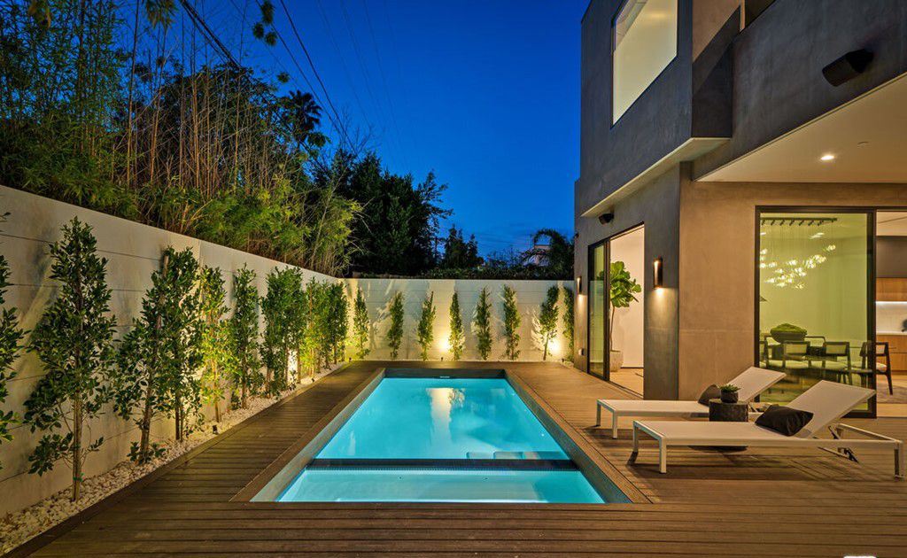 The Beverly Grove Home is a brand new Los Angeles residence with stunning architectural design now available for sale. This home located at 729 N La Jolla Ave, Los Angeles, California