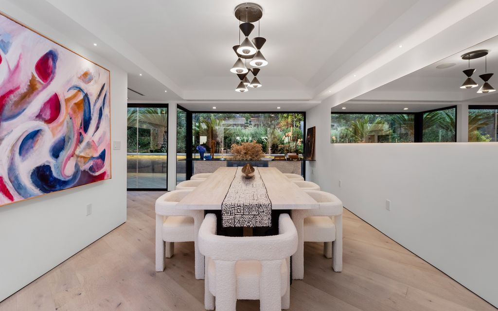 The Home in Los Angeles is a mid century gem just totally reimagined with poise and style and evoking midcentury design now available for sale. This home located at 1558 Rising Glen Rd, Los Angeles, California