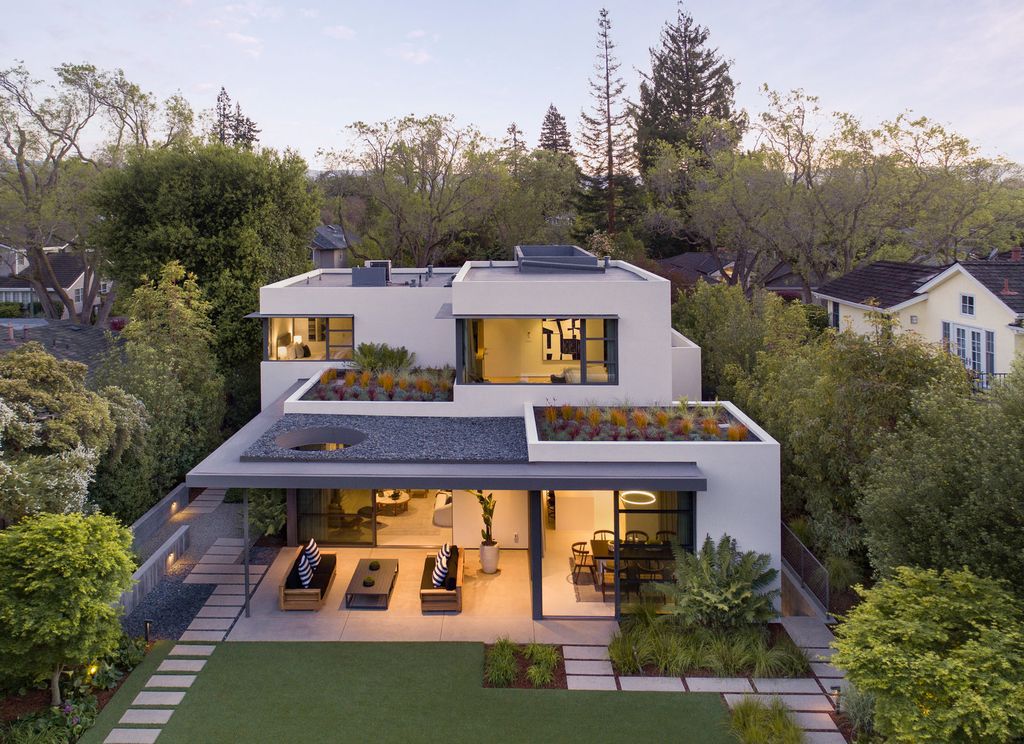 The Home in Palo Alto is a modern architectural masterpiece with stunning light-filled spaces and impeccable attention to detail and quality now available for sale. This house located at 2111 Barbara Dr, Palo Alto, California