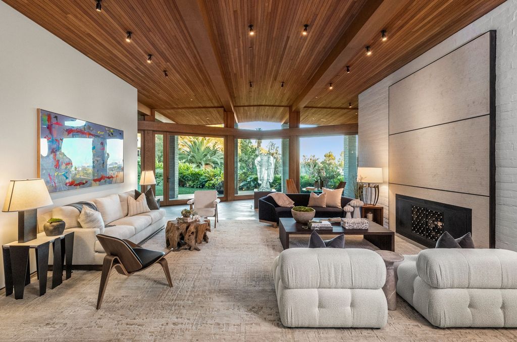 The Home in Beverly Hills is a true trophy of mid century modern design showcasing luxury, unparalleled scale and sophistication now available for sale. This home located at 960 N Alpine Dr, Beverly Hills, California