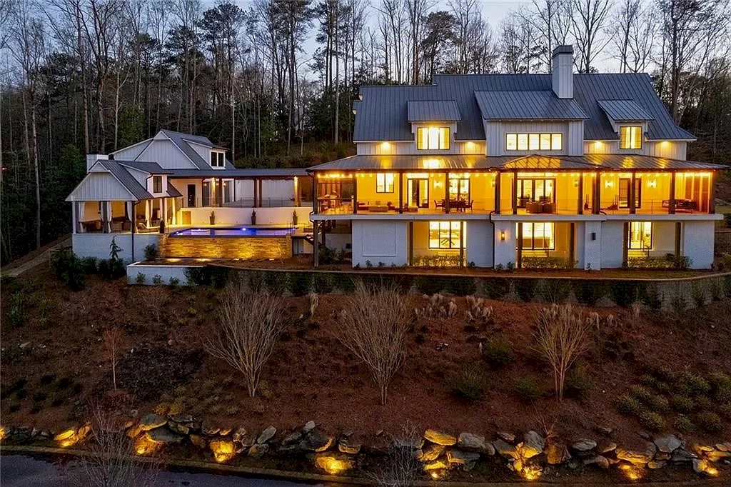 The Home in Georgia is a luxurious home completed with large light filled living space and gorgeous materials now available for sale. This home located at 5400 Lake Forrest Dr, Sandy Springs, Georgia; offering 06 bedrooms and 10 bathrooms with 8,340 square feet of living spaces.
