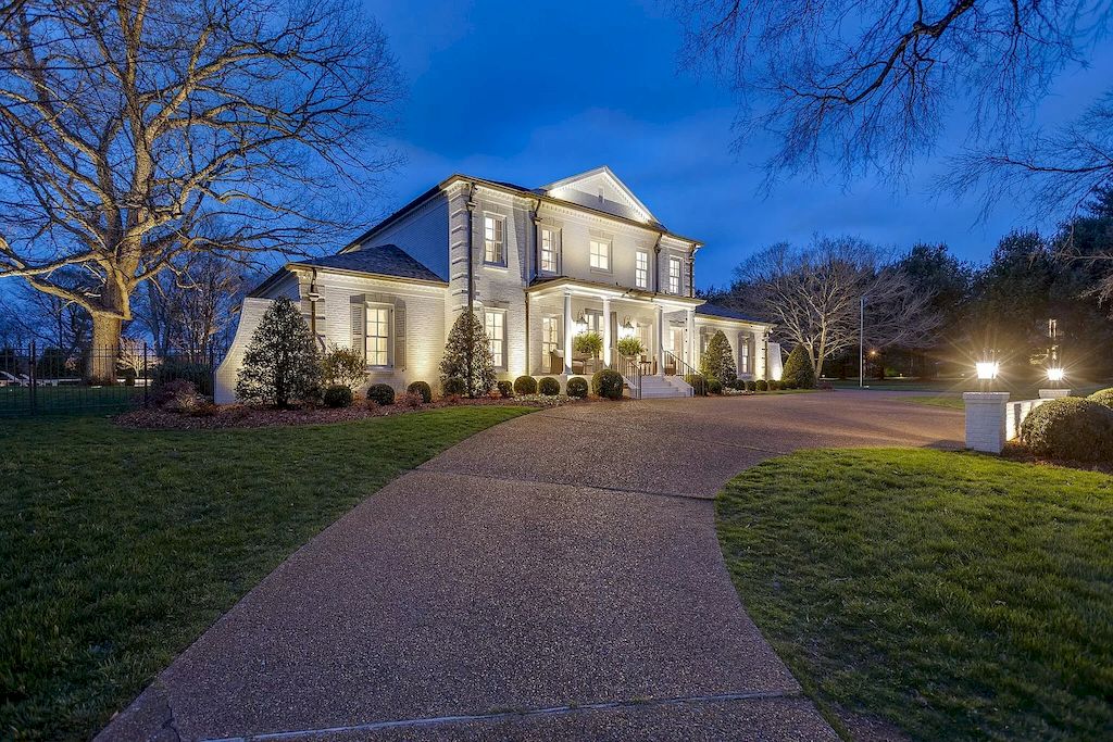 The Home in Tennessee is a luxurious home located on a fabulous location and meticulously maintained now available for sale. This home located at 317 Granny White Pike, Brentwood, Tennessee; offering 06 bedrooms and 07 bathrooms with 7,733 square feet of living spaces.