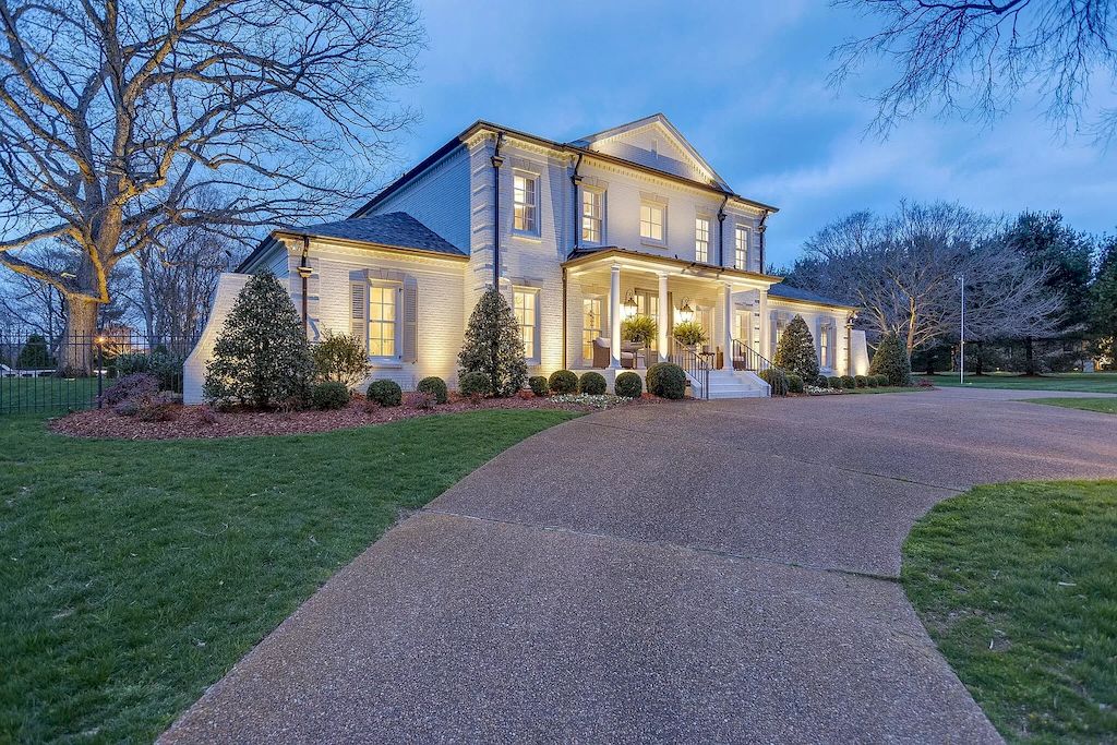 The Home in Tennessee is a luxurious home located on a fabulous location and meticulously maintained now available for sale. This home located at 317 Granny White Pike, Brentwood, Tennessee; offering 06 bedrooms and 07 bathrooms with 7,733 square feet of living spaces.