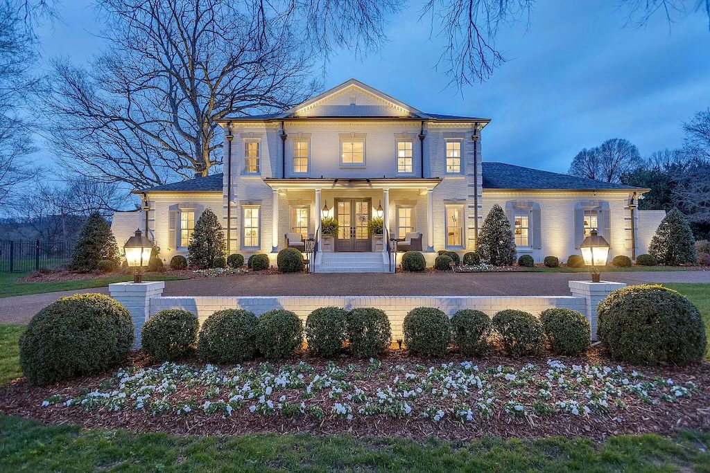 The Home in Tennessee is a luxurious home located on a fabulous location and meticulously maintained now available for sale. This home located at 317 Granny White Pike, Brentwood, Tennessee; offering 06 bedrooms and 07 bathrooms with 7,733 square feet of living spaces.